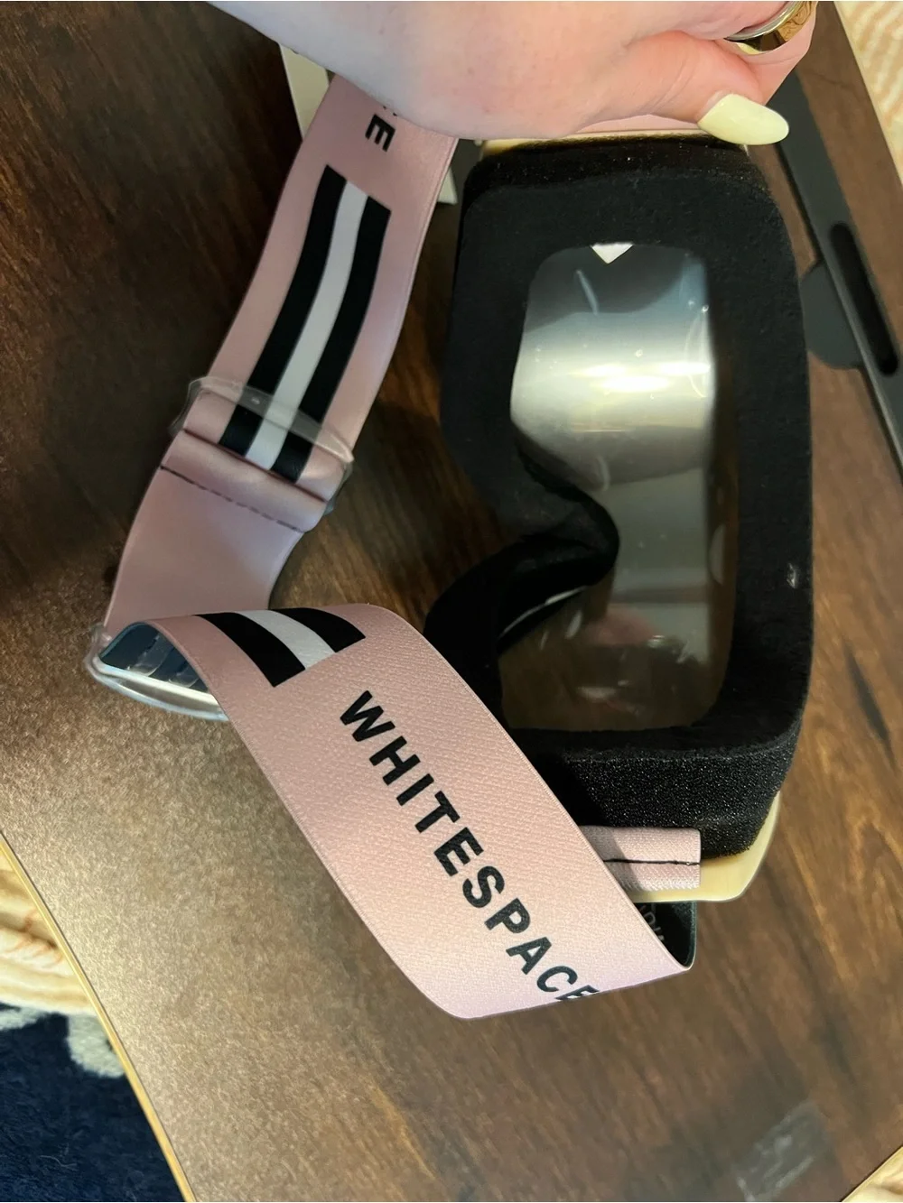 Whitespace Ski/Snowboard Goggles - Blush - NWT
